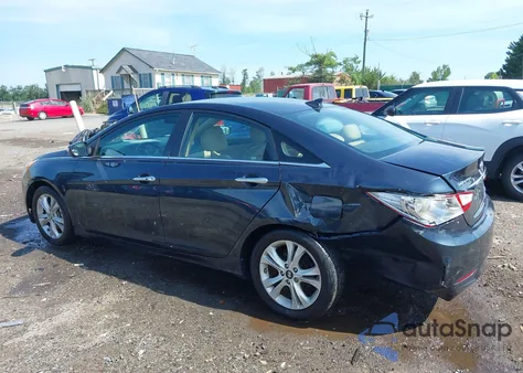 2013 Hyundai Sonata Limited из США, поврежденный, VIN 5NPEC4AC0DH599438